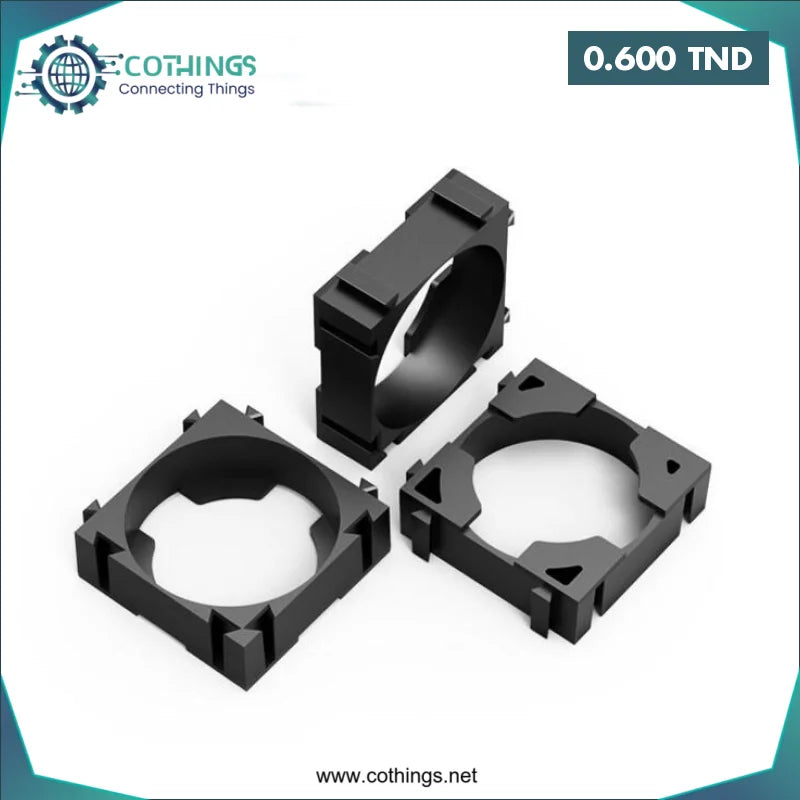 Acheter 1 support de batterie 18650 avec diamètre d’alésage de 18,4 mm en Tunisie -  Disponible au meilleur prix sur CoThings