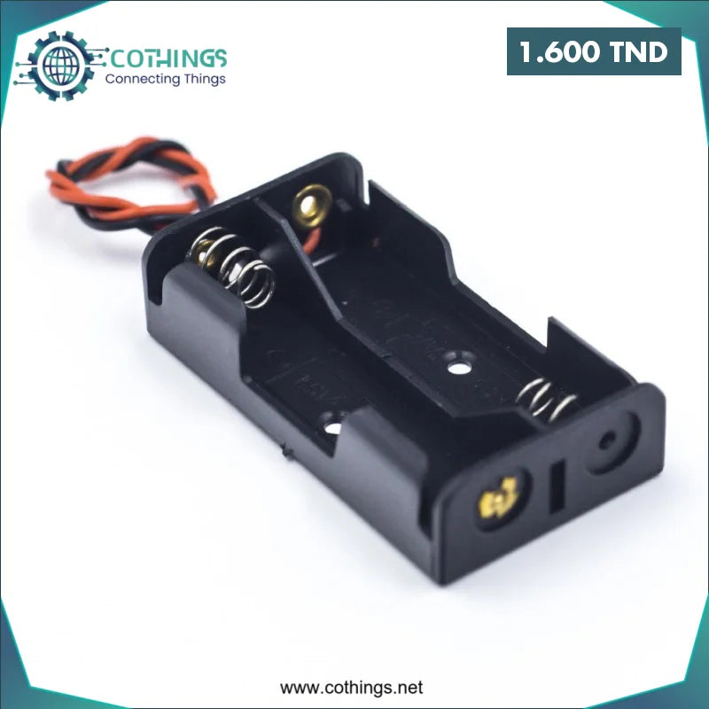 Acheter 2 x Boîte de support de batterie AA. sans couvercle en Tunisie -  Disponible au meilleur prix sur CoThings