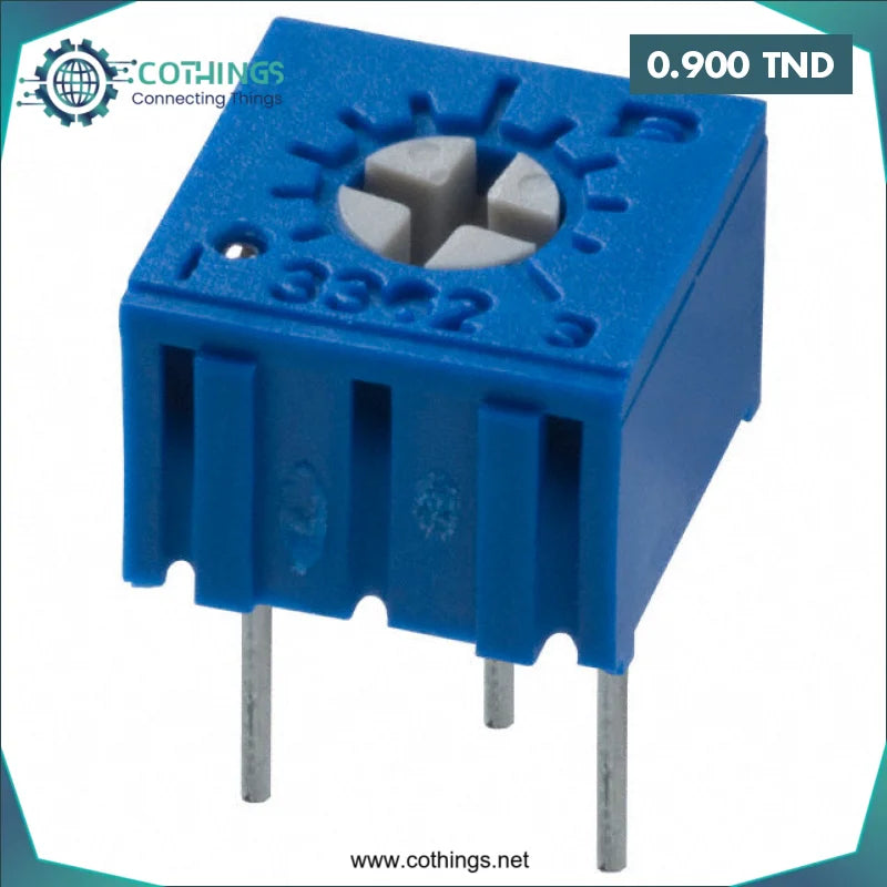 Acheter 3362P potentiometer en Tunisie -  Disponible au meilleur prix sur CoThings