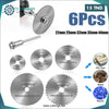 Acheter 6 mini-lames de scie circulaire HSS, disque de coupe rotatif, outil de perçage en Tunisie - Disponible au meilleur prix sur CoThings