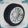Acheter 65mm Robot Smart Car 12 Rim Wheel Silver en Tunisie - Disponible au meilleur prix sur CoThings