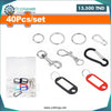 Acheter Accessoires porte-clés WADFOW 40 pièces (WKC1B01) en Tunisie - Disponible au meilleur prix sur CoThings