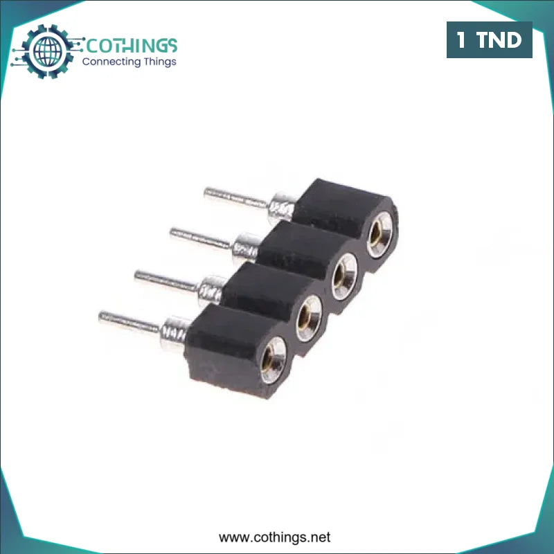 Acheter Adaptateur de connecteur RVB 5050/3528 avec 4 broches femelle en Tunisie -  Disponible au meilleur prix sur CoThings