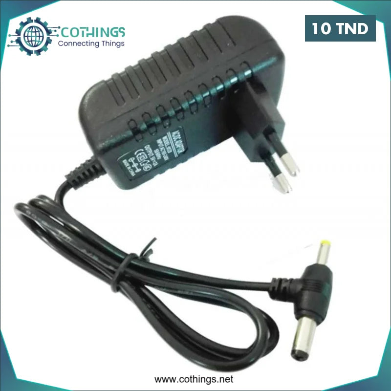 Acheter Adaptateur d’alimentation à double sortie DC 12V/2A en Tunisie -  Disponible au meilleur prix sur CoThings