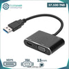 Acheter Adaptateur USB 3.0 vers HDMI/VGA/Audio 3,5 mm en Tunisie - Disponible au meilleur prix sur CoThings