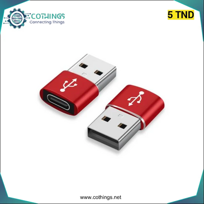 Adaptateurs USB Type-C vers USB - Domotique Tunisie