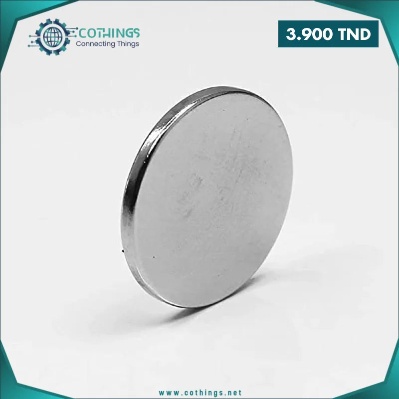 Aimant Néodyme Adhésif N42 Pour Les Arts, L'Artisanat, La Fabrication De Modèles, Le Bricolage, Les Passe-Temps - 20mm Dia X 1,5mm - 2kg Pull - Nord - Pack De 100