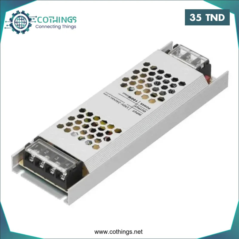 Acheter Alimentation 24V 4.16 A 100W IP20 en Tunisie -  Disponible au meilleur prix sur CoThings