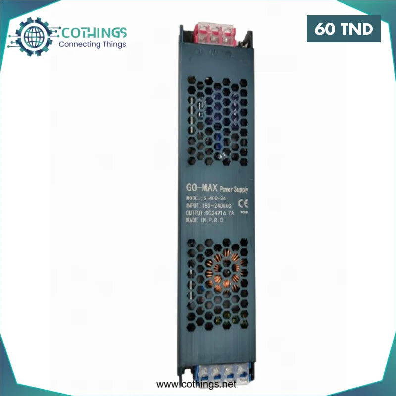 Acheter Alimentation 24V16.7A 400W en Tunisie -  Disponible au meilleur prix sur CoThings