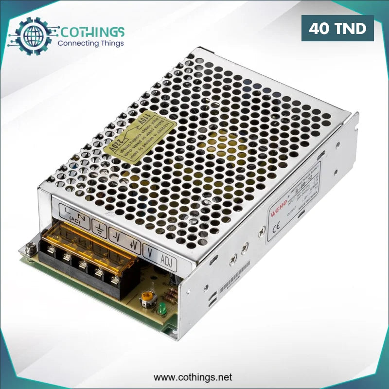 Acheter Alimentation 5v 20A 100W en Tunisie -  Disponible au meilleur prix sur CoThings