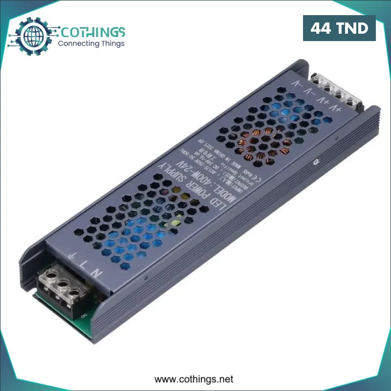 Acheter Alimentation a decoupage 12V 200W 16.7A en Tunisie -  Disponible au meilleur prix sur CoThings