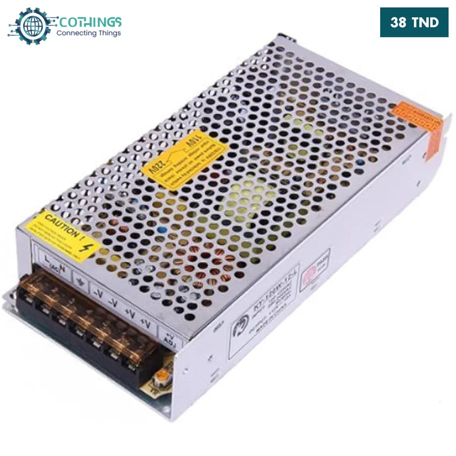 Bloc D'alimentation LED Bande Alimentation 12V 7A 84W BW Avec Splitter 8 Voies - Pour Caméras CCTV, Bandes LED, écrans Alimentation 12 Volts Dc