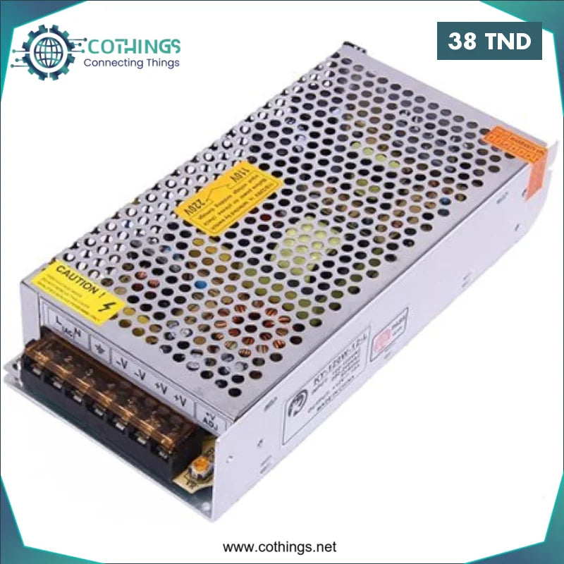 Acheter Alimentation a découpage haute qualité 12V 16.7A 200W en Tunisie -  Disponible au meilleur prix sur CoThings