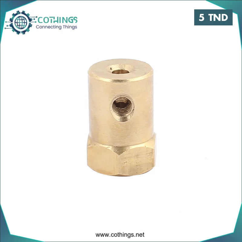 Acheter Allonger l’accouplement pour la roue de voiture intelligente du robot Longueur : 18 mm diamètre 4mm en Tunisie -  Disponible au meilleur prix sur CoThings