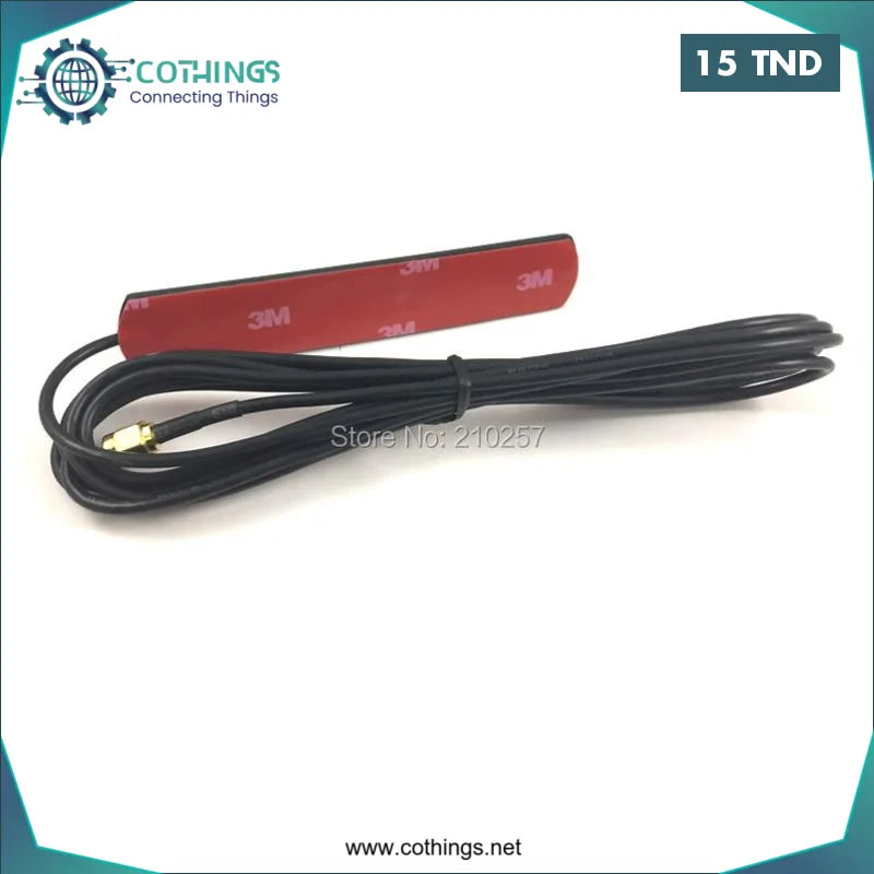Acheter Antenne GSM 3G 800-2170MHZ 5DBI SMA SPINA SMA-J CDMA 3M avec 300 centimètres RG174 Câble en Tunisie -  Disponible au meilleur prix sur CoThings