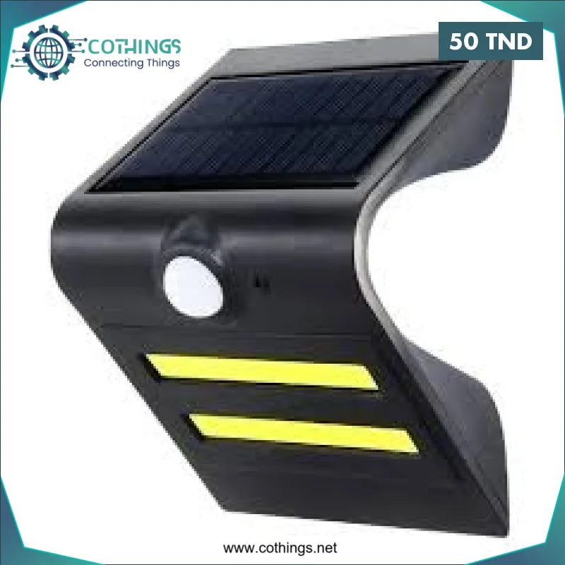 Acheter Applique murale solaire avec detecteur de mouvement-Bleu en Tunisie -  Disponible au meilleur prix sur CoThings