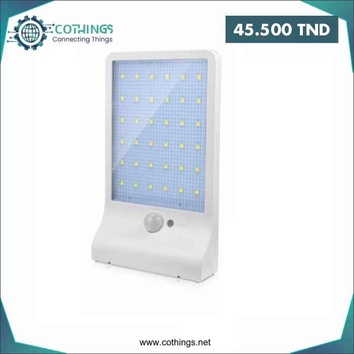 Acheter Applique Murale Solaire Plate 6011 Blanc en Tunisie -  Disponible au meilleur prix sur CoThings