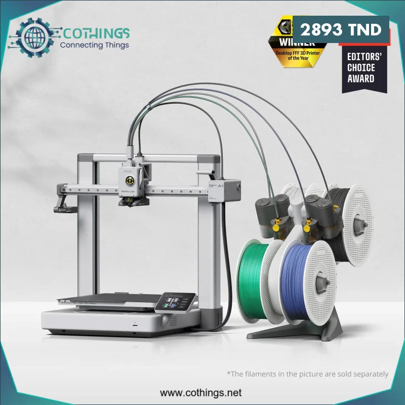 Acheter Imprimante 3D Bambu Lab A1 Combo en Tunisie -  Disponible au meilleur prix sur CoThings