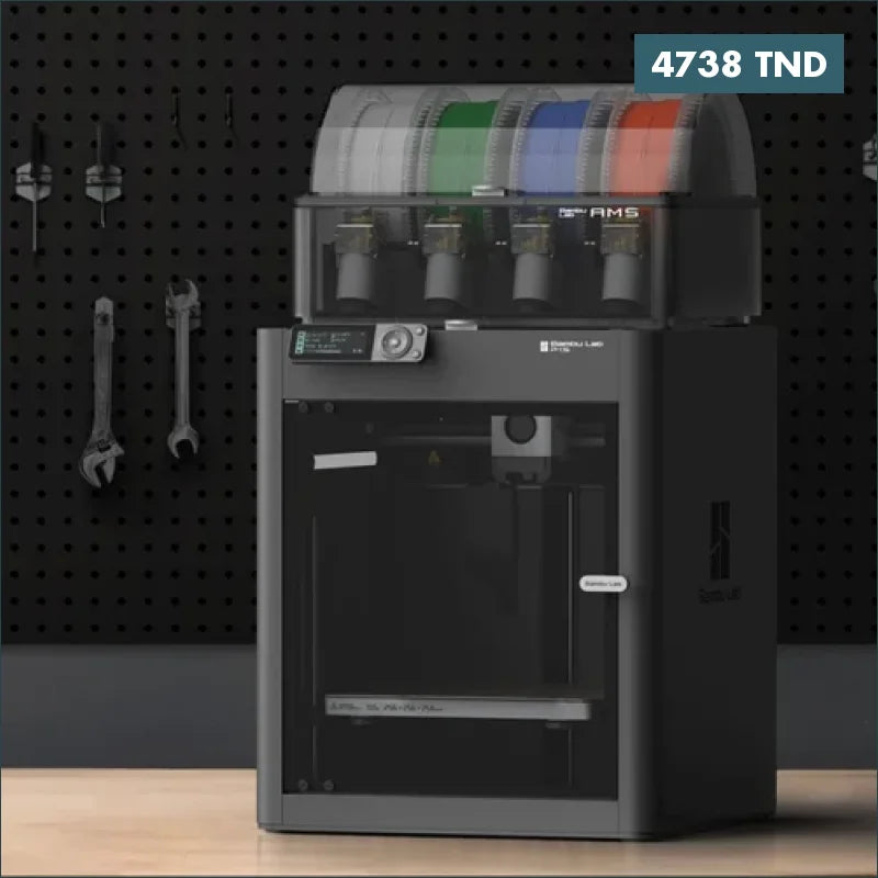 Acheter Imprimante 3D Bambu Lab P1S Combo en Tunisie -  Disponible au meilleur prix sur CoThings