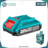 Acheter Batterie 20V 2.0 Ah TOTAL en Tunisie - Disponible au meilleur prix sur CoThings