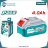 Acheter Batterie 20V 4Ah TOTAL en Tunisie - Disponible au meilleur prix sur CoThings