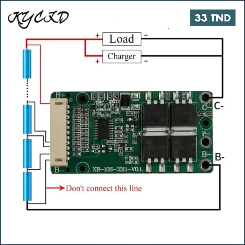 Acheter BMS 10S 36V 15A en Tunisie -  Disponible au meilleur prix sur CoThings