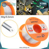 Acheter Bobine Etain 0.5mm 2% Flux 50g en Tunisie - Disponible au meilleur prix sur CoThings