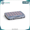 Acheter Boite de rangement 13’’ 21 cases plastic en Tunisie - Disponible au meilleur prix sur CoThings