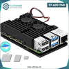 Acheter Boîtier en aluminium métal avec double ventilateurs pour Raspberry Pi 4 en Tunisie - Disponible au meilleur prix sur CoThings