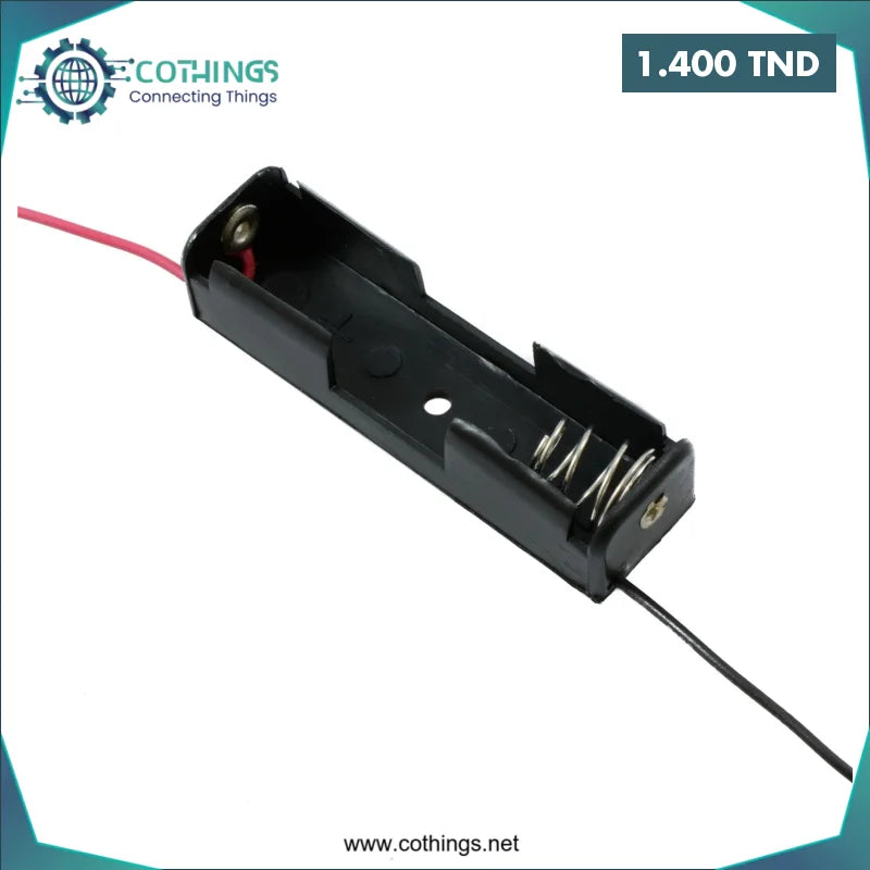 Acheter Boîtier de support de piles AA sans couvercle en Tunisie -  Disponible au meilleur prix sur CoThings