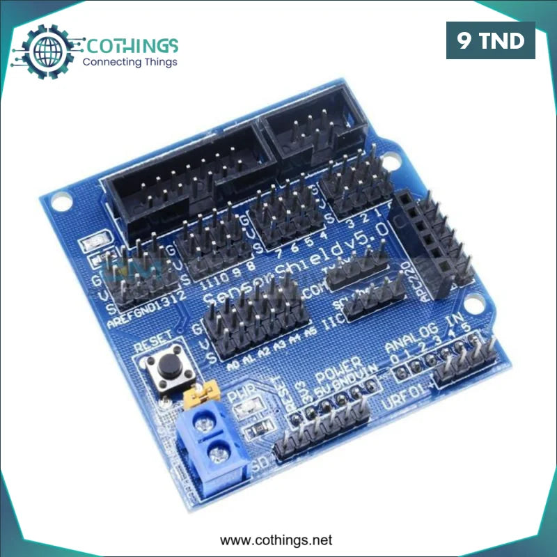 Acheter Bouclier de capteur (sensor shield) V5.0 en Tunisie -  Disponible au meilleur prix sur CoThings