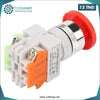 Acheter Bouton Arrêt d’urgence rouge AC 660V 10A Lay37-11ZS en Tunisie - Disponible au meilleur prix sur CoThings