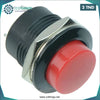 Acheter Bouton poussoir NO - diamètre 16mm rouge, 3A 125V en Tunisie - Disponible au meilleur prix sur CoThings
