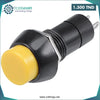 Acheter Bouton poussoir rond momentané 2 broches 12 mm PBS-11B en Tunisie - Disponible au meilleur prix sur CoThings