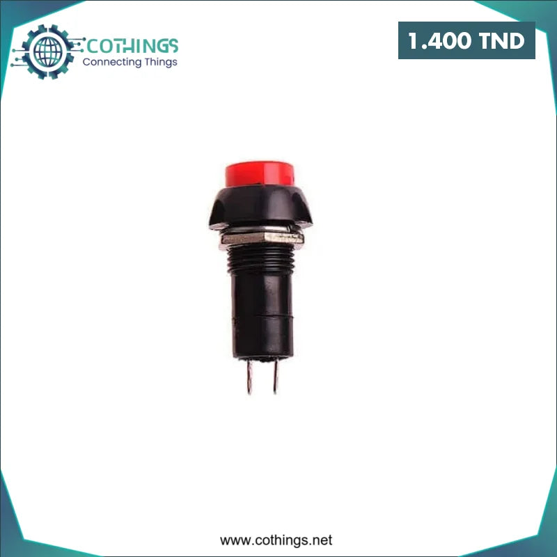 Acheter Bouton Poussoir Rouge No. 3a/230V CA en Tunisie -  Disponible au meilleur prix sur CoThings