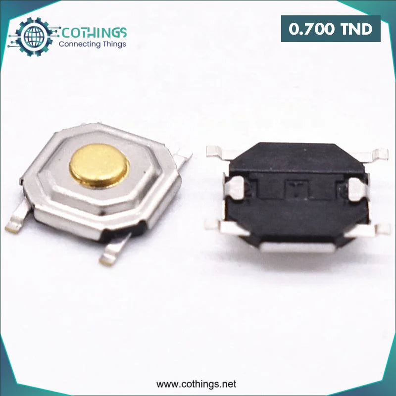 Acheter Bouton poussoir tactile 4x4x1.5 en Tunisie -  Disponible au meilleur prix sur CoThings