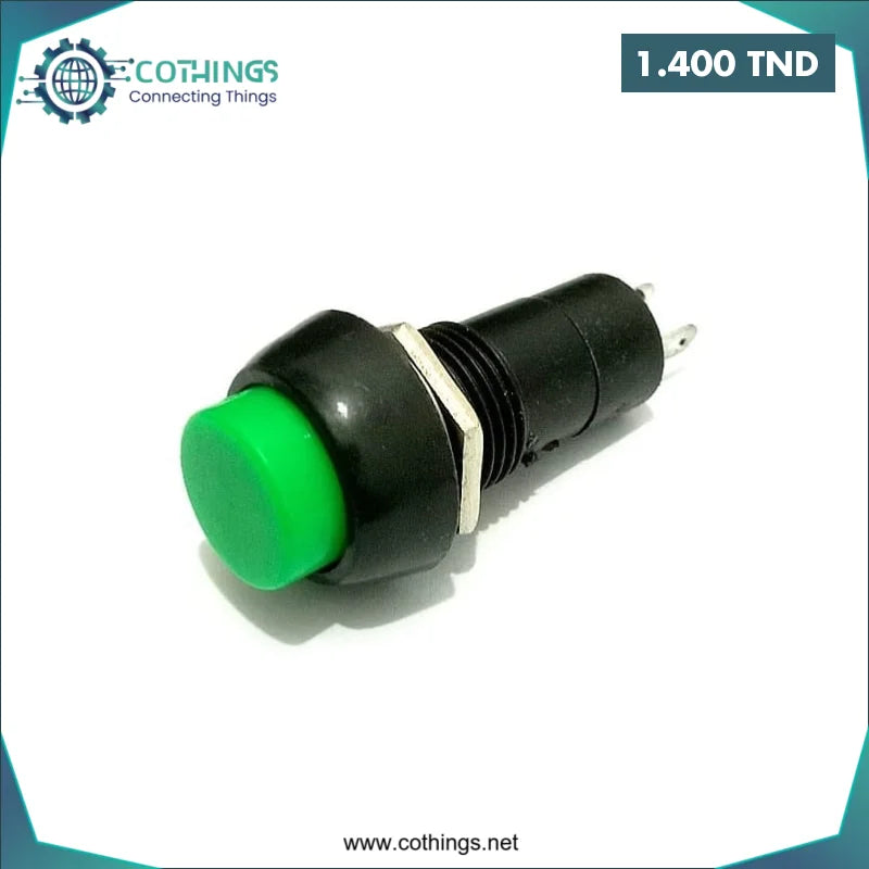 Acheter Bouton Poussoir Vert No. 3a/230V CA en Tunisie -  Disponible au meilleur prix sur CoThings