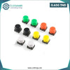 Acheter BOUTON TACTILE 12*12*7.3 MM + CAPUCHON en Tunisie - Disponible au meilleur prix sur CoThings