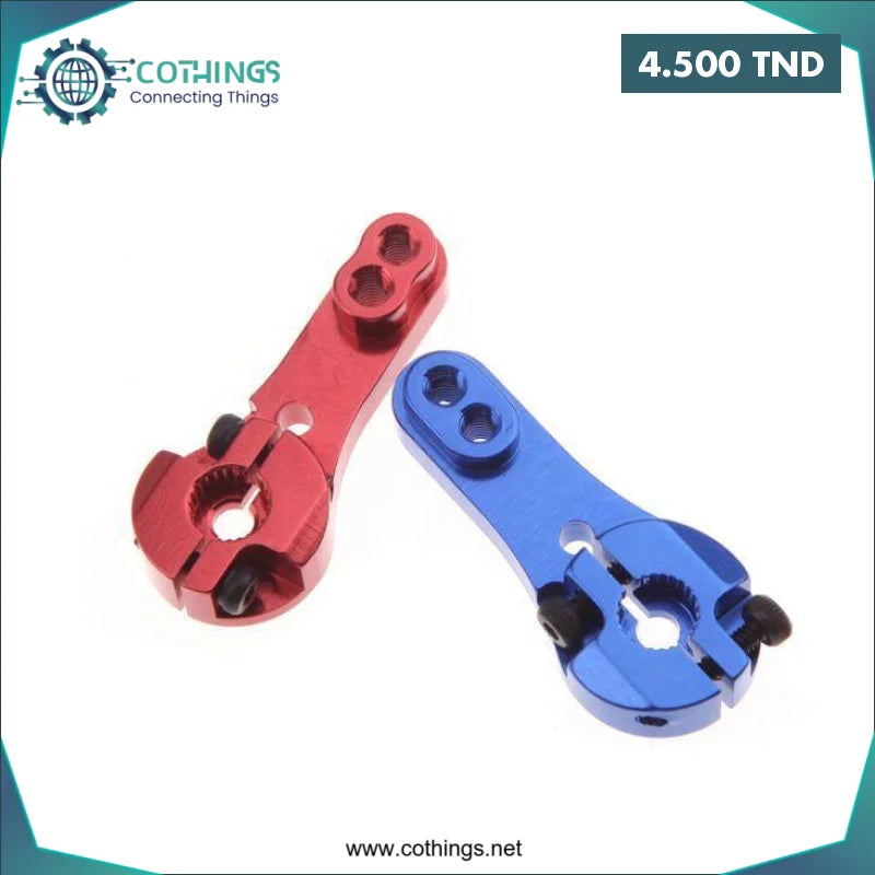 Acheter BRAS 25T POUR SERVO MOTEURS MG995 MG946R MG996R MG945 S3003 en Tunisie -  Disponible au meilleur prix sur CoThings