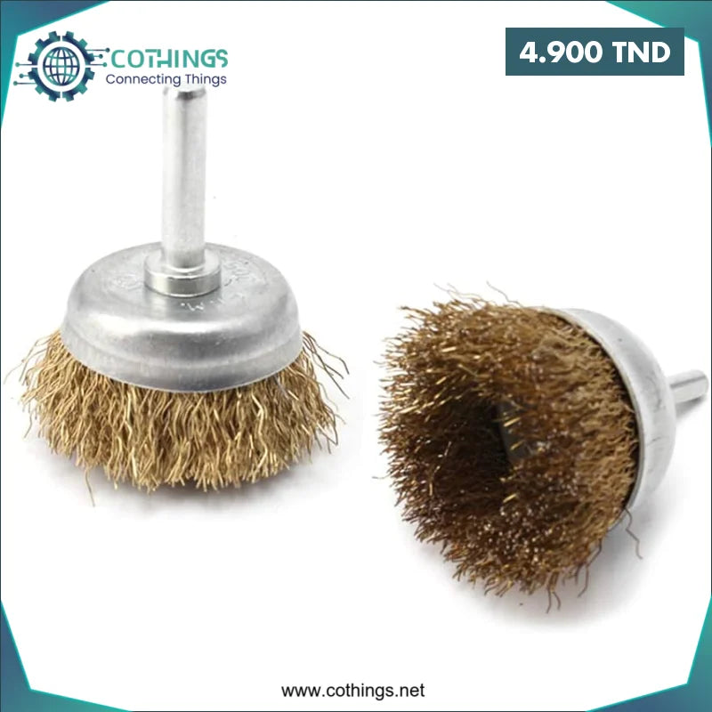 Acheter Brosse en fil d’acier pour le nettoyage et le polissage des surfaces en Tunisie -  Disponible au meilleur prix sur CoThings