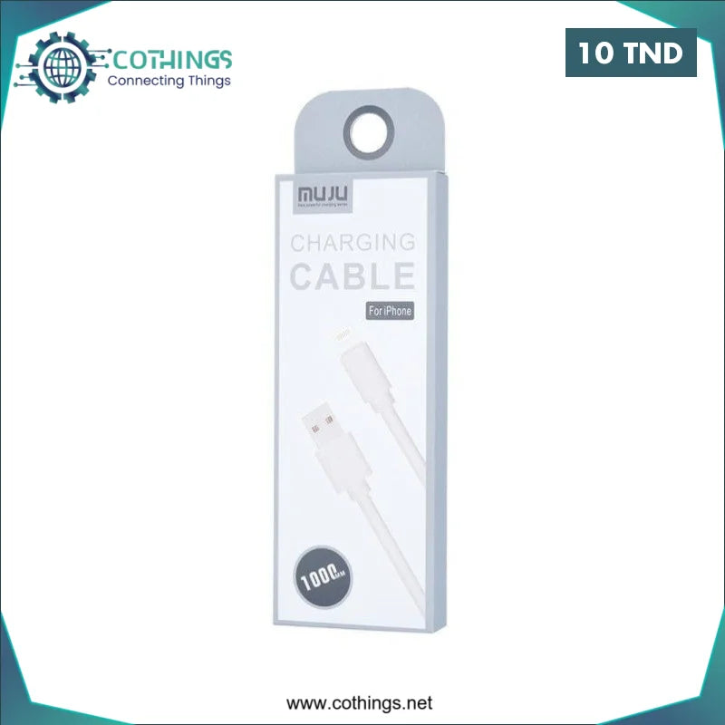Acheter Câble MUJU MJ-55 USB vers Lightning 2A en Tunisie -  Disponible au meilleur prix sur CoThings