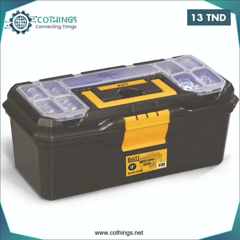 Acheter CAISSE À OUTILS PL 13/32 BATI - NOIR en Tunisie -  Disponible au meilleur prix sur CoThings