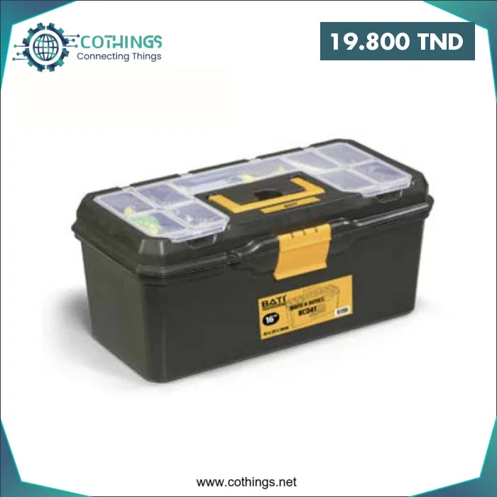 Acheter CAISSE À OUTILS PL 16/41 BATI - NOIR en Tunisie -  Disponible au meilleur prix sur CoThings