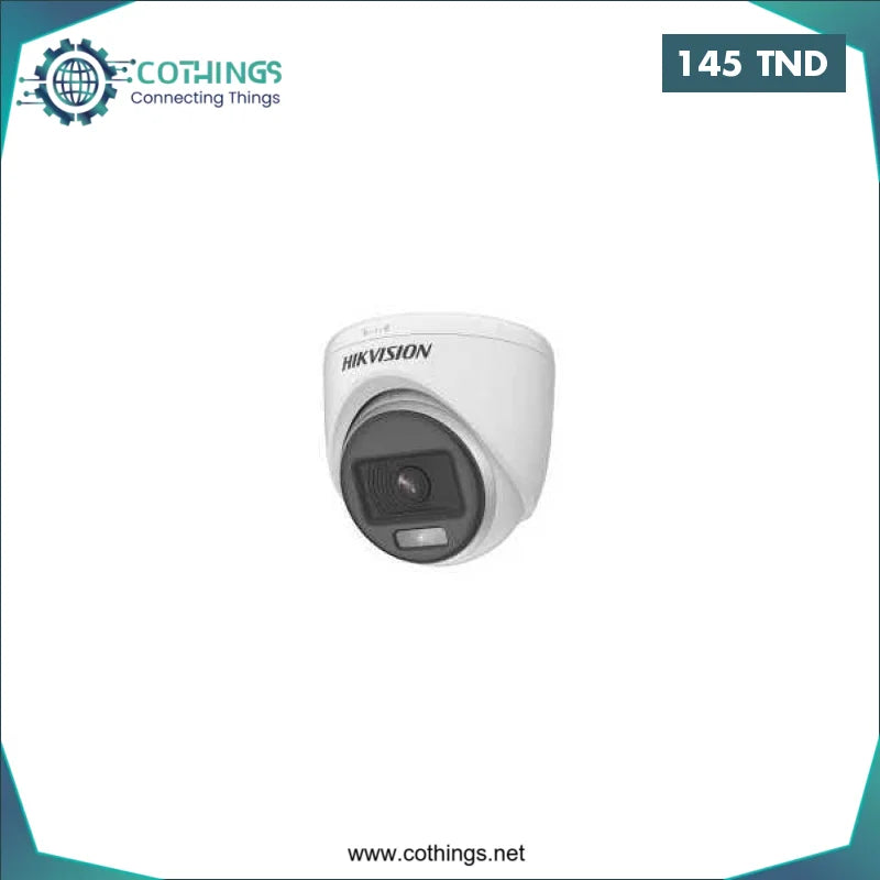 Acheter CAMERA 2MP HIKVISION DOME FULL TIME COLOR IP67 (DS-2CE70DF0T-MF) en Tunisie -  Disponible au meilleur prix sur CoThings