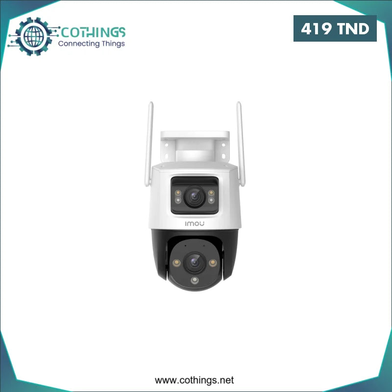 Acheter Caméra IMOU Cruiser Dual Wi-Fi 10 MP H.265 (IPC-S7XP-10M0WED) en Tunisie -  Disponible au meilleur prix sur CoThings