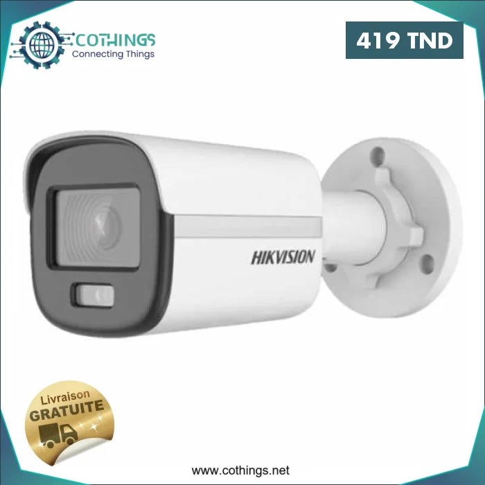 Acheter CAMERA IP 4MP HIKVISION FULL COLOR TUBE 30M en Tunisie -  Disponible au meilleur prix sur CoThings