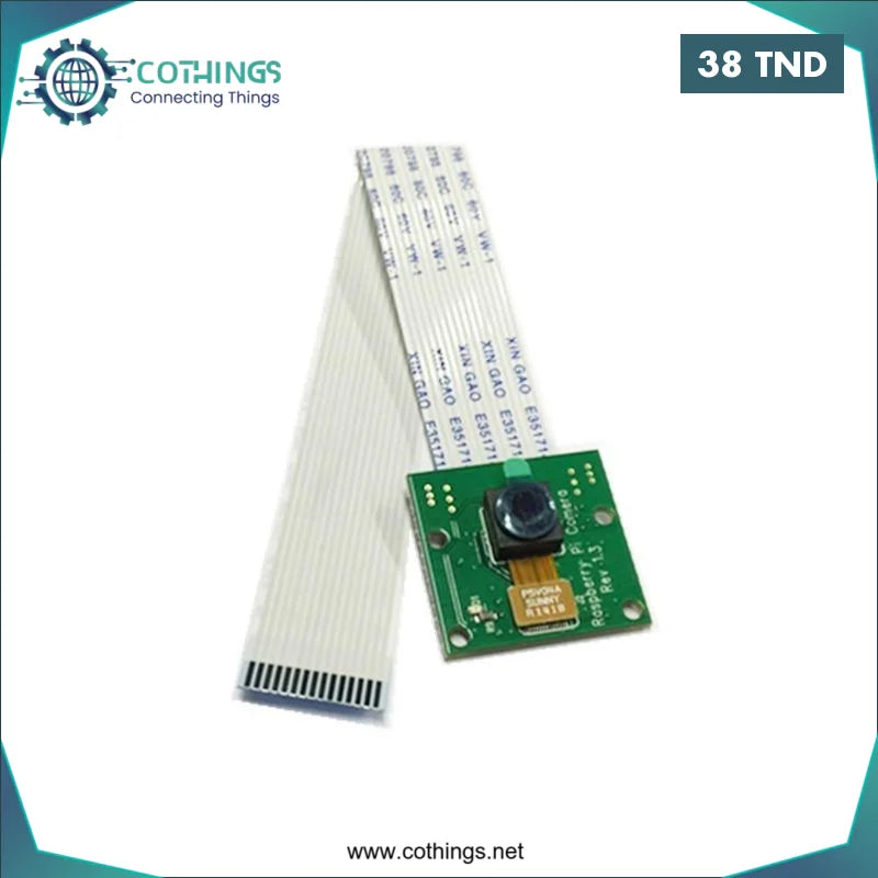 Acheter Camera pour Raspberry 5MP Pixels en Tunisie -  Disponible au meilleur prix sur CoThings