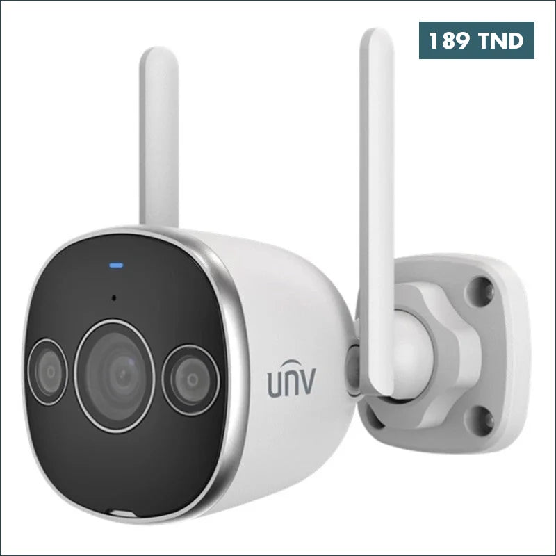 Acheter Caméra De Surveillance Externe Uniview 3MP Wifi Blanc en Tunisie -  Disponible au meilleur prix sur CoThings
