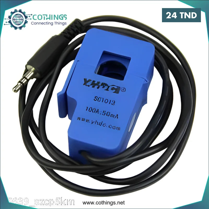 Acheter Capteur de Courant SCT-013-000V 100A:1V en Tunisie -  Disponible au meilleur prix sur CoThings