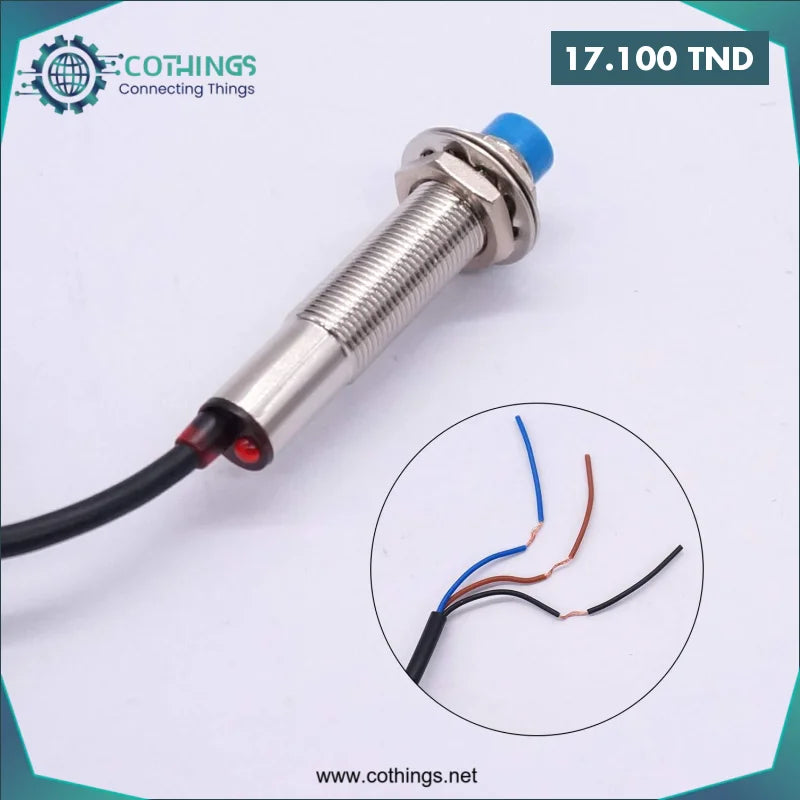 Acheter Capteur de proximité inductif PNP LJ12A3-4-Z en Tunisie -  Disponible au meilleur prix sur CoThings